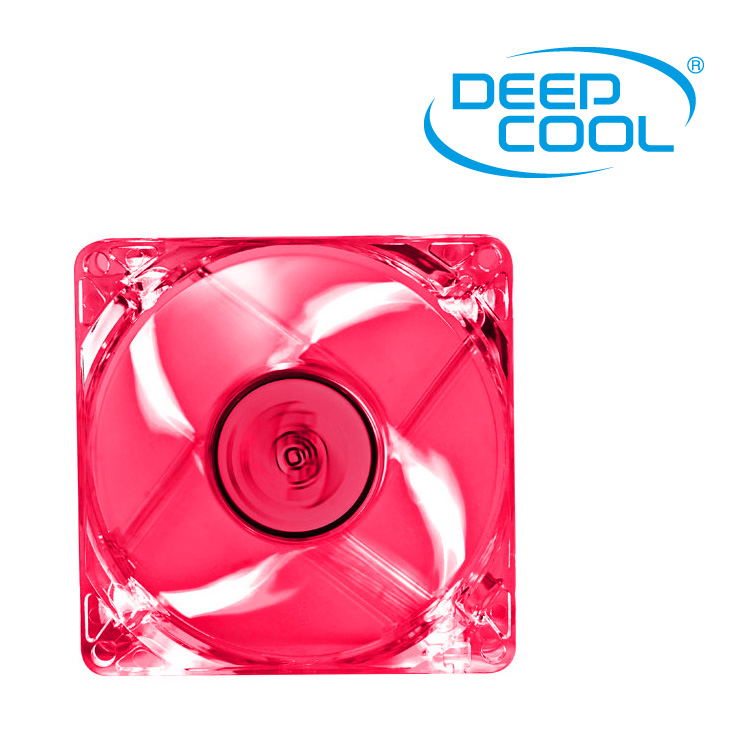 Ventilador Caja Deepcool 120 Lr Led Rojo